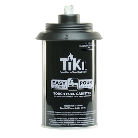Tiki TIKI Easy Pour Citronella Torch Fuel Black 12 oz 1317054